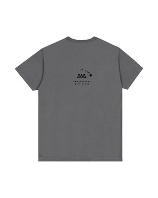 AVVA Camo Bar Short Sleeve T-Shirt - Charcoal Grey