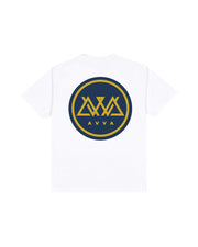AVVA Circle A Logo Short Sleeve T-Shirt - White