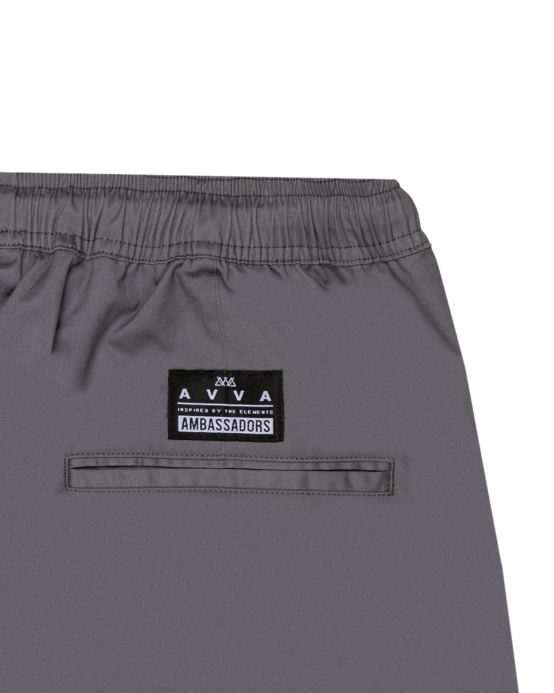 AVVA Covina Surf Pant - Charcoal Grey
