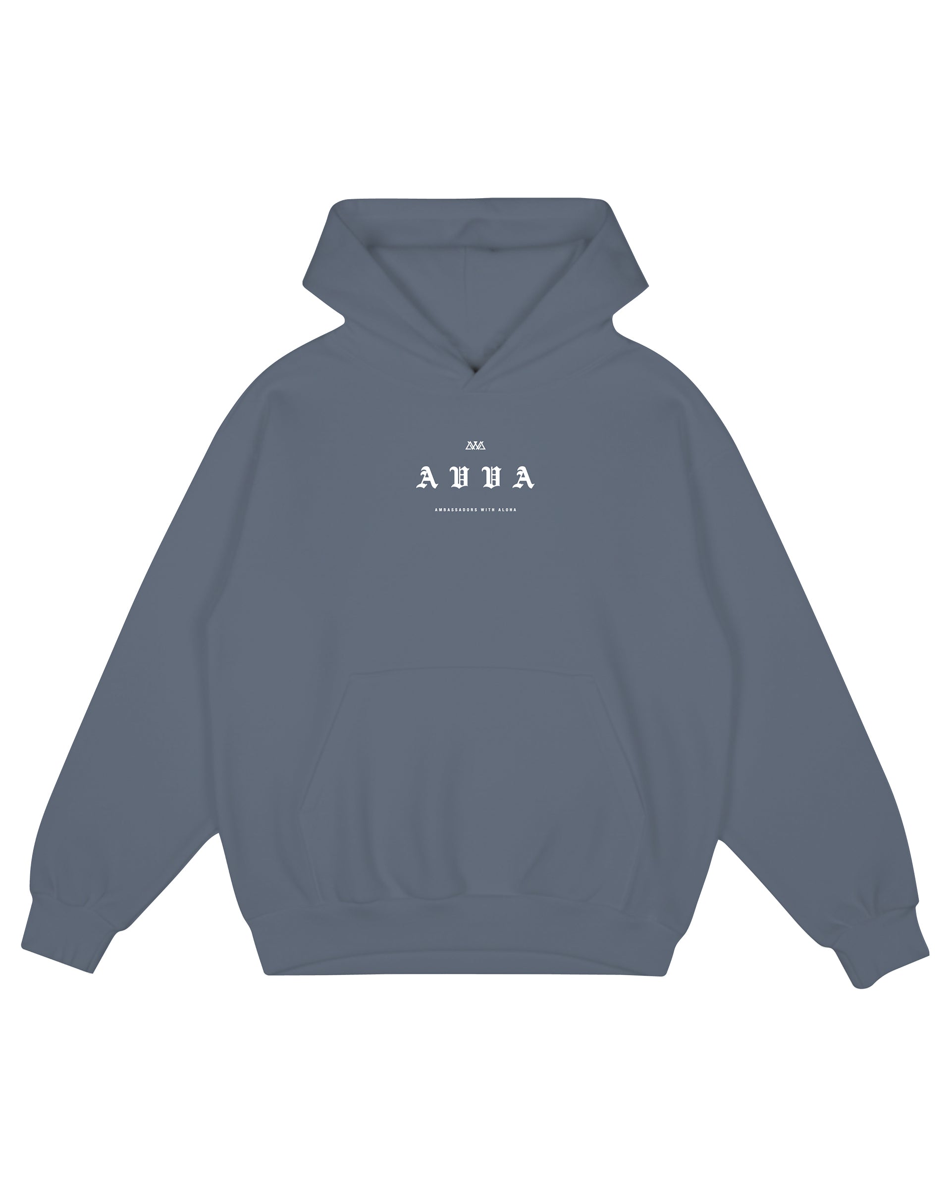 AVVA Day One Pullover Hoodie - Cadet Blue