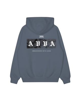 AVVA Day One Pullover Hoodie - Cadet Blue