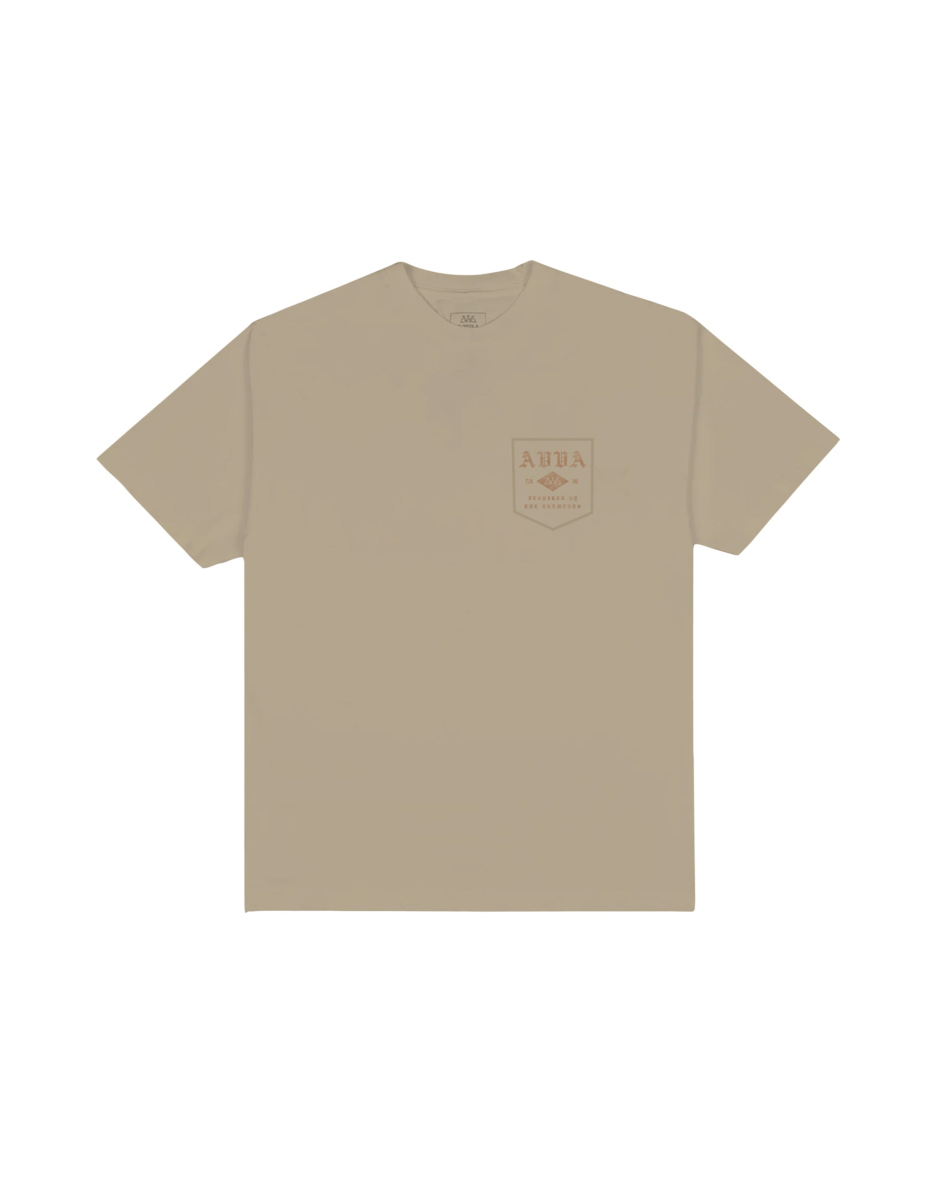 AVVA Highway West Short Sleeve T-Shirt - Khaki