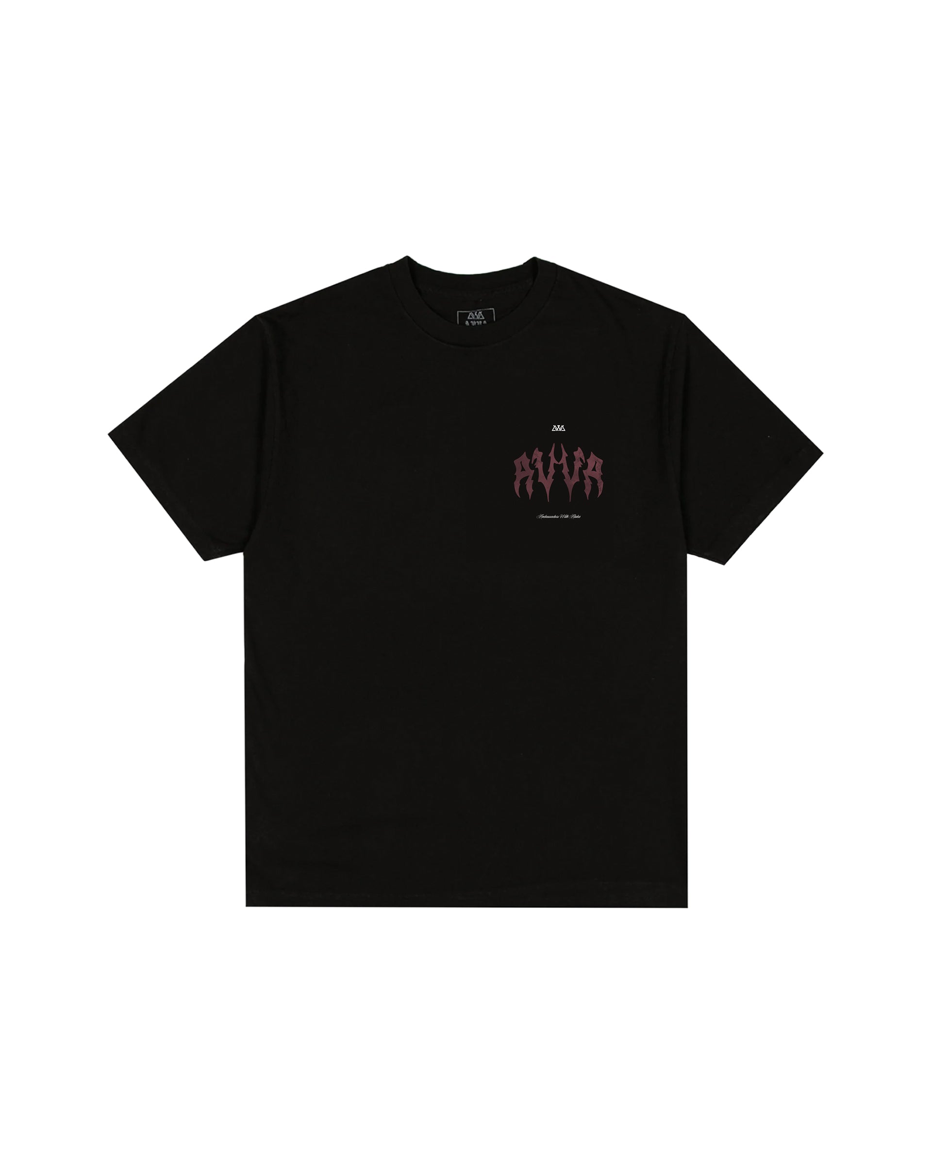AVVA Hollow Zone Short Sleeve T-Shirt - Black