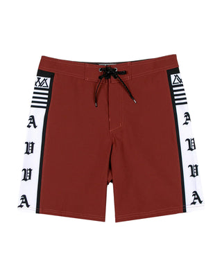 AVVA Koa 2.0 19" Boardshorts - Burgundy