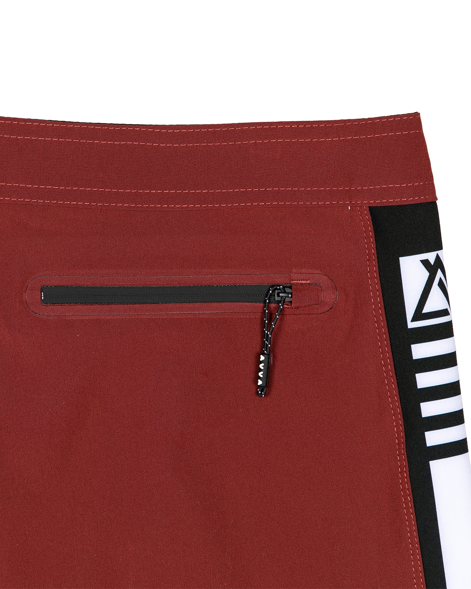 AVVA Koa 2.0 19" Boardshorts - Burgundy