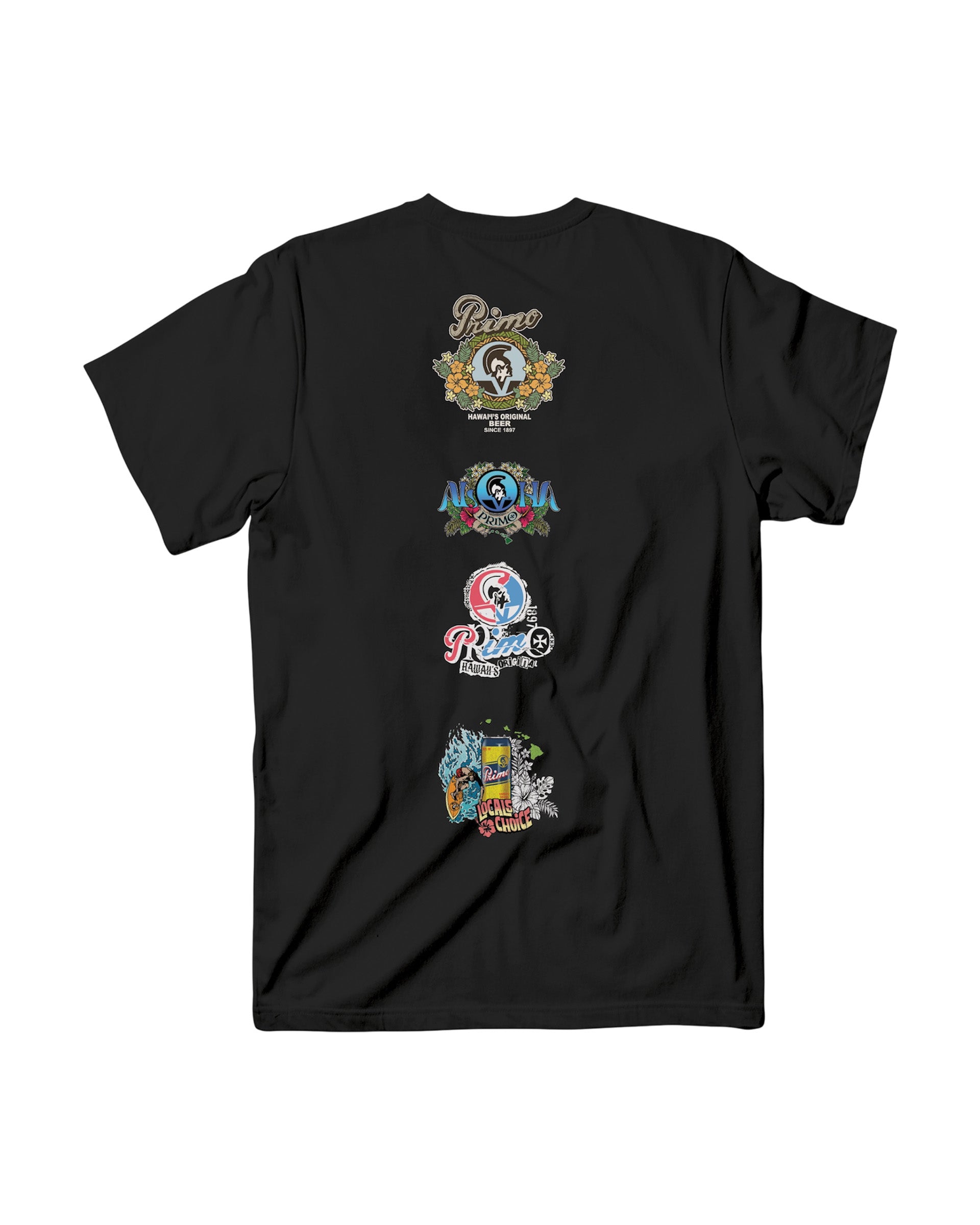 AVVA Primo Backside Short Sleeve T-Shirt - Black