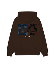 AVVA Pua Pena Probox Pullover Hoodie - Chocolate Brown