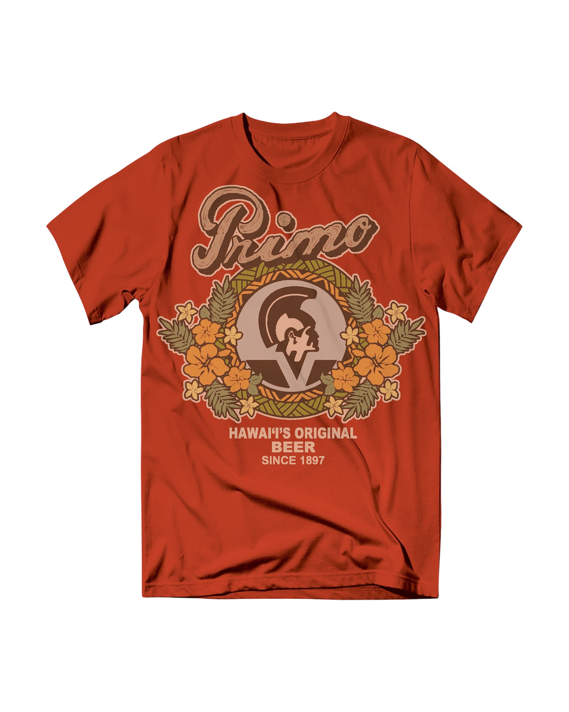 AVVA Pure Aloha Short Sleeve T-Shirt - Orange