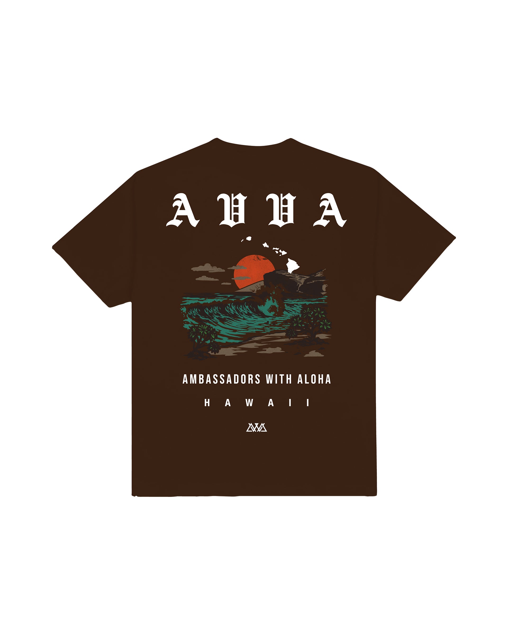 AVVA Sandys Short Sleeve T-Shirt - Chocolate Brown