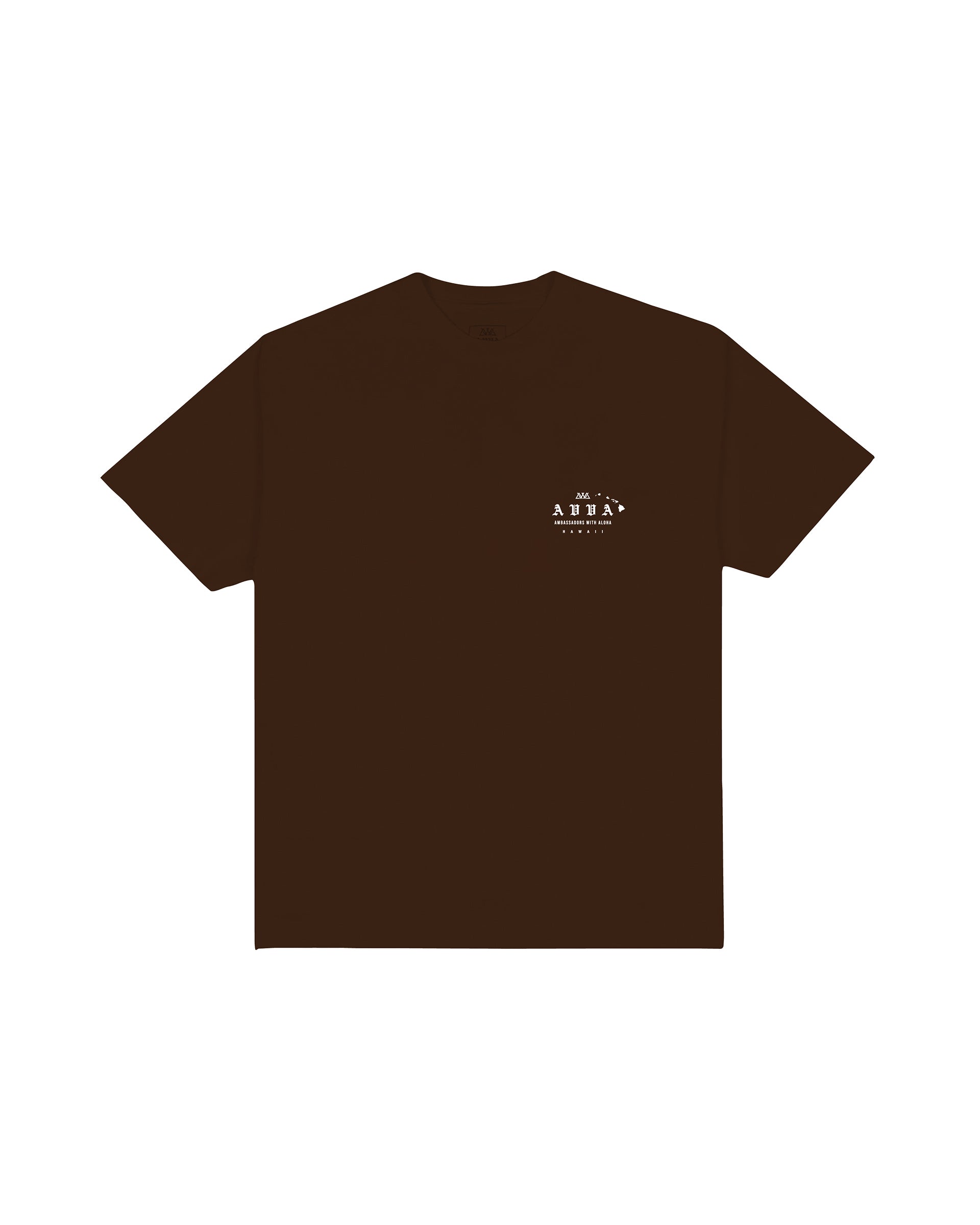 AVVA Sandys Short Sleeve T-Shirt - Chocolate Brown