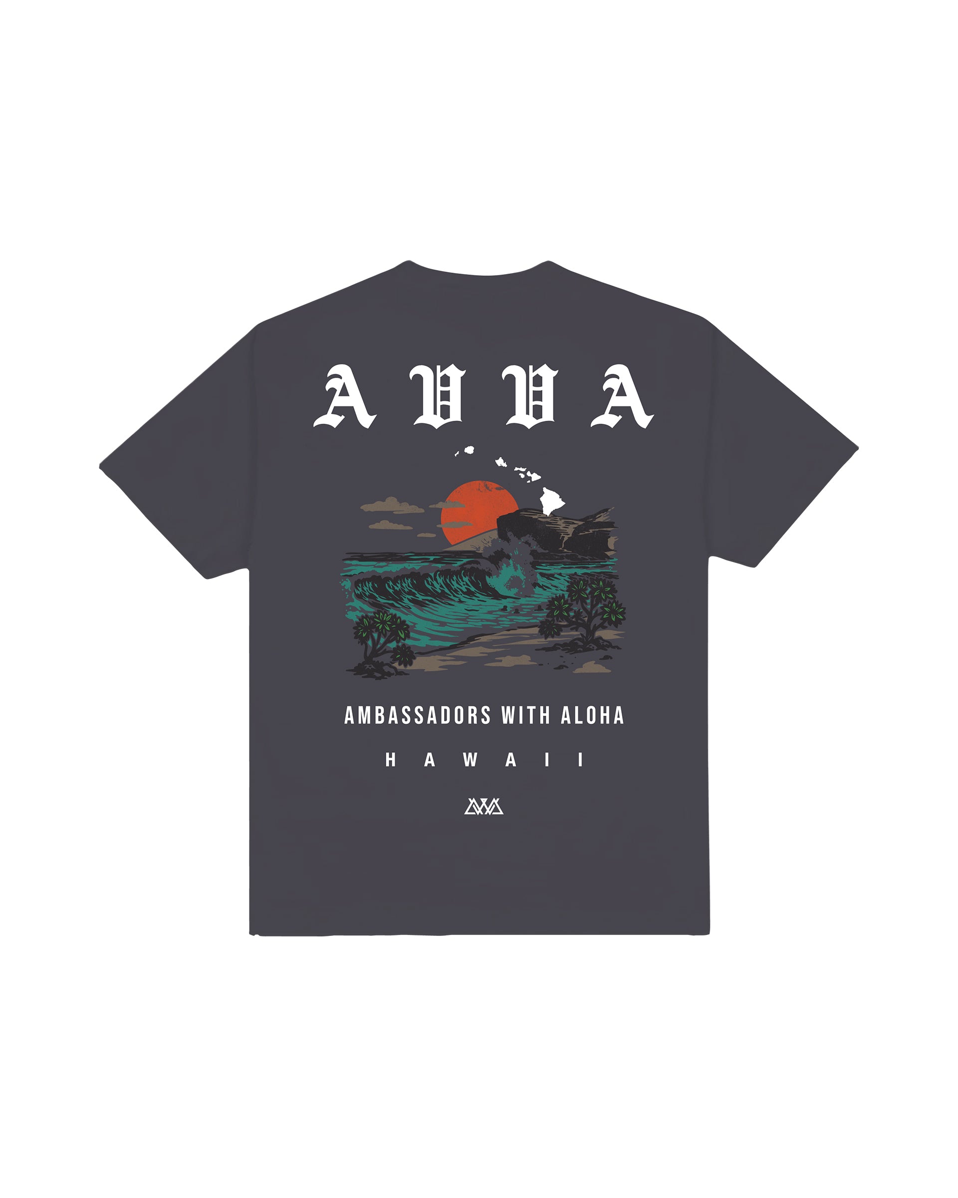AVVA Sandys Short Sleeve T-Shirt - Charcoal Grey