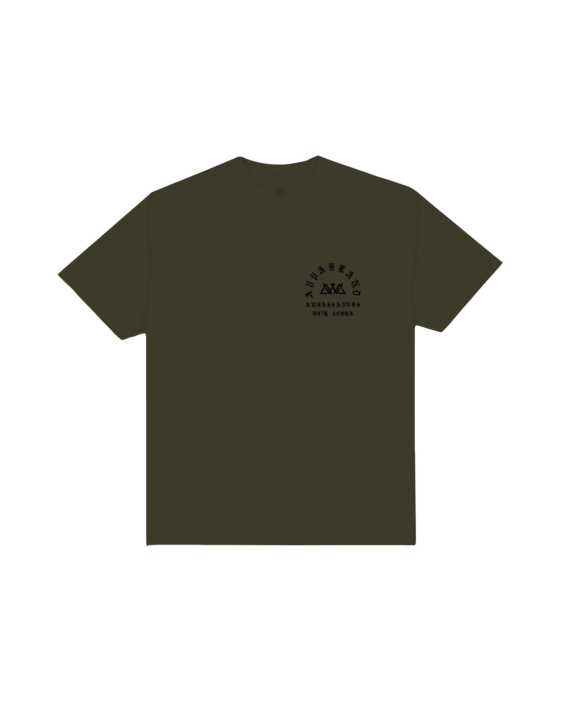 AVVA Snake Cayon Short Sleeve T-Shirt - Military Green