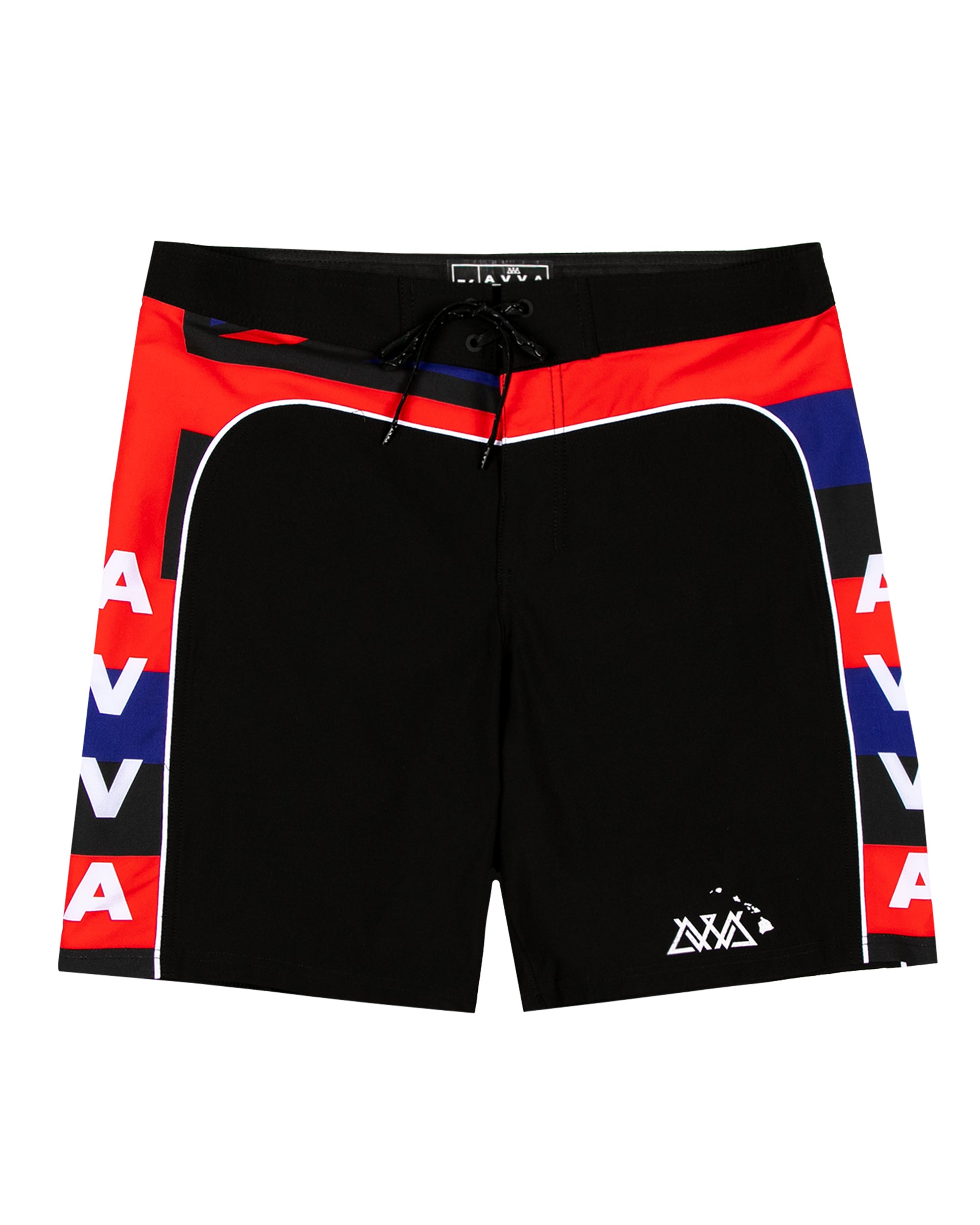 AVVA Sovereignty Moto 20" Boardshorts - Black
