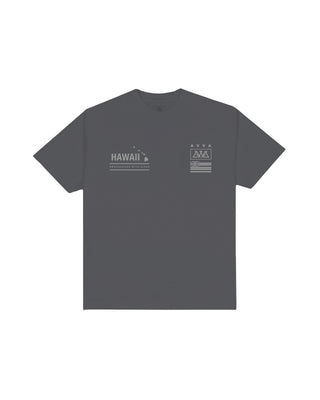 AVVA Team Hawaii Short Sleeve T-Shirt - Charcoal Grey