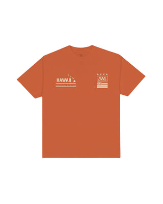 AVVA Team Hawaii Short Sleeve T-Shirt - Faded Orange