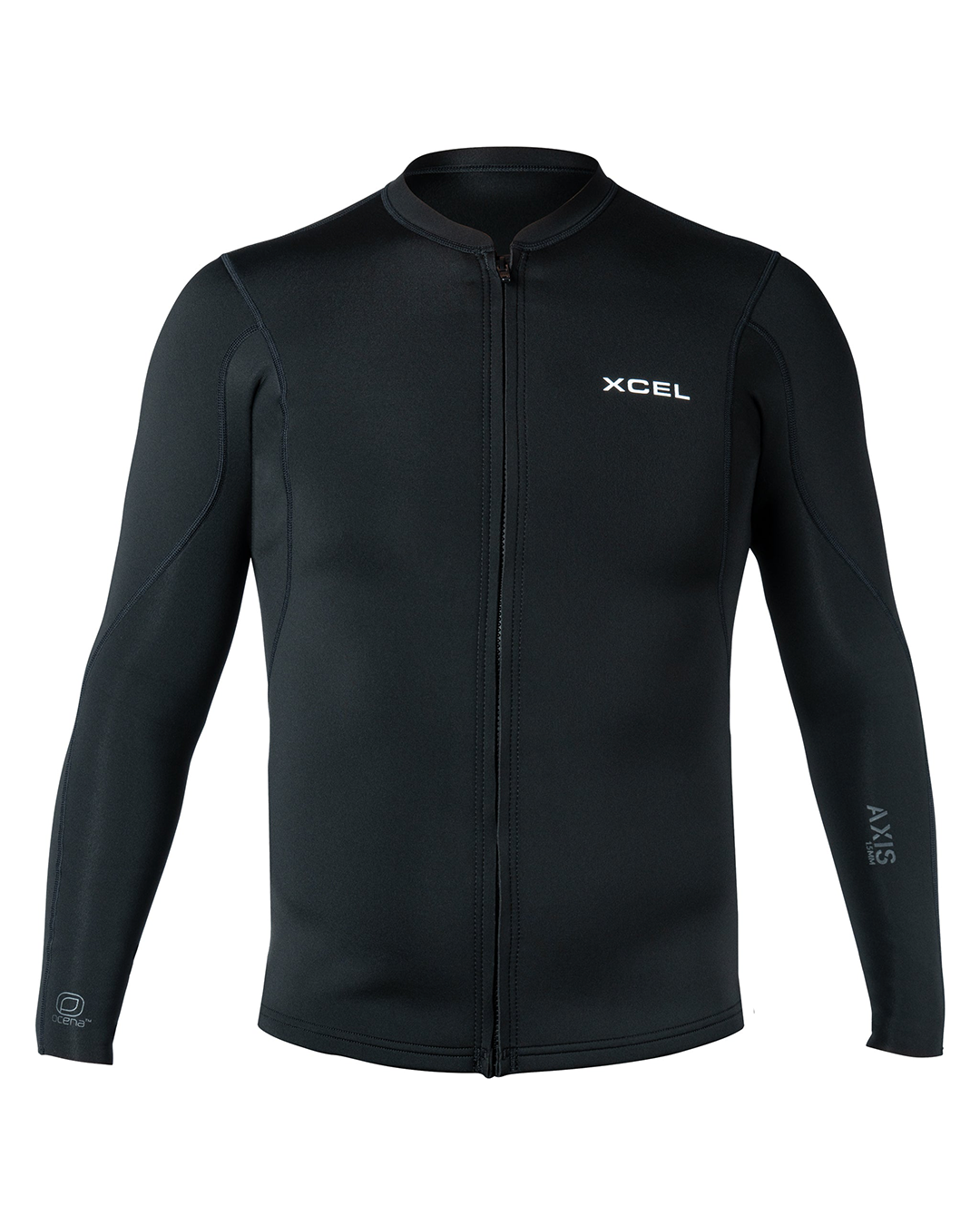 Xcel Men's Axis Long Sleeve Front Zip Jacket 1/0.5mm