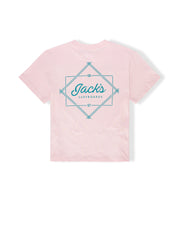 Action HW S/S Tee - Sport Pink