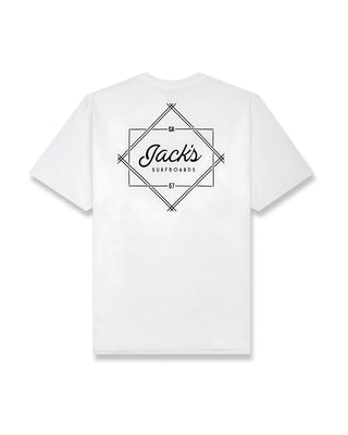 Action CF (Classic Fit) S/S Tee - White