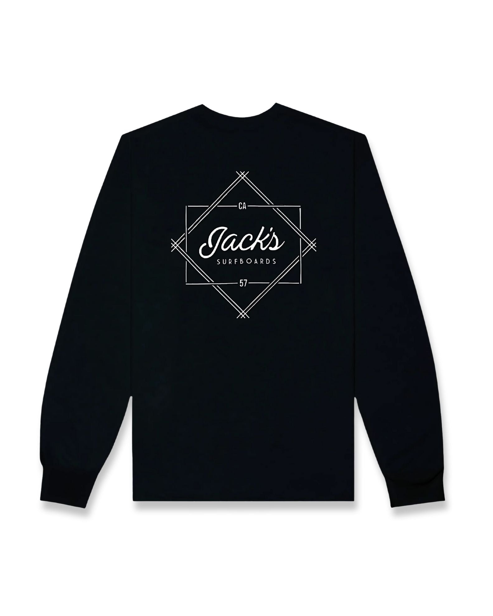 Action Classic Long Sleeve Tee - Black