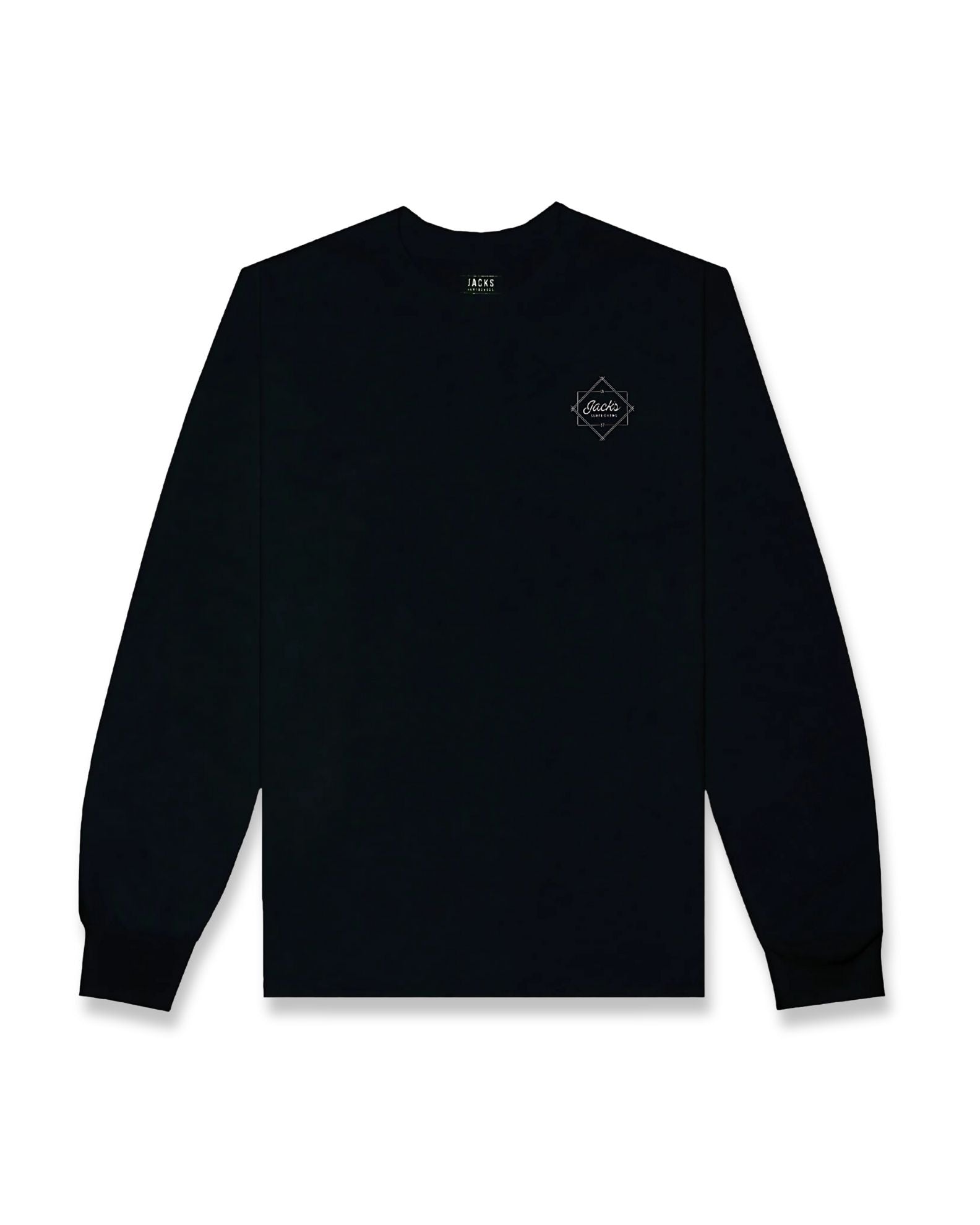 Action Classic Long Sleeve Tee - Black