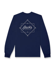 Action Classic Long Sleeve Tee - Navy