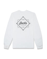 Action Classic Long Sleeve Tee - White