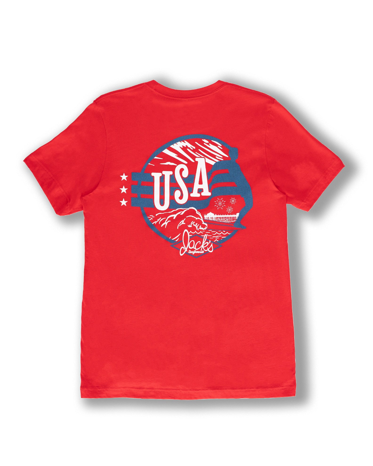 Jack's Surfboards Boy's Adams 4th Short Sleeve T-Shirt