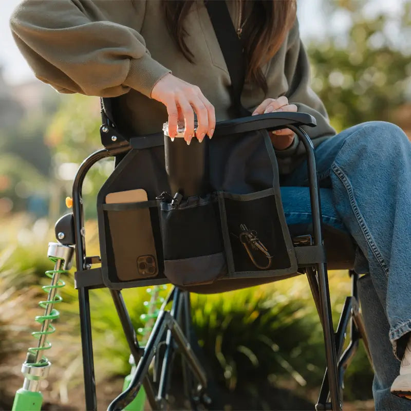 GCI Outdoor Adjustable Rocker™ Chair - Dark Charcoal