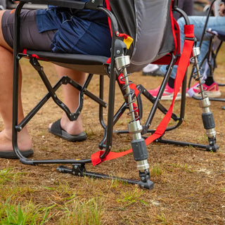 GCI Outdoor Adjustable Rocker™ Chair - Charcoal Racing