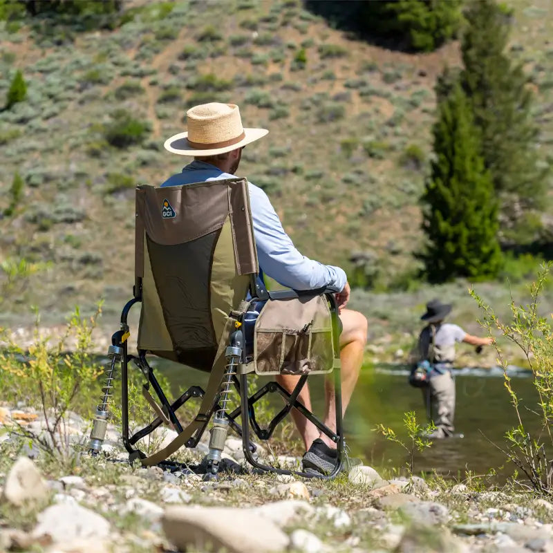 GCI Outdoor Adjustable Rocker™ Chair - Aged Fatigue