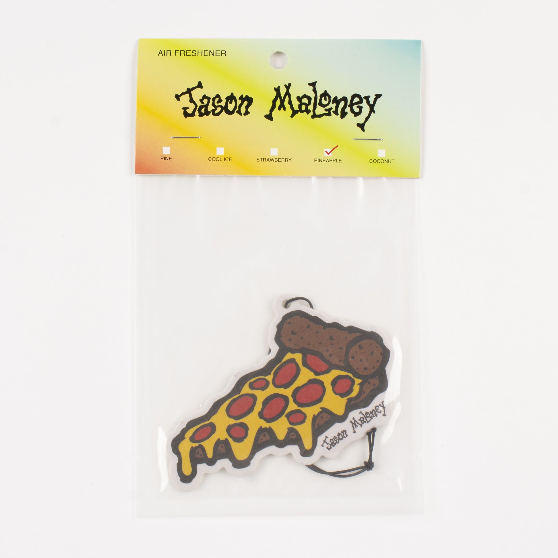 Jason Maloney's Custom Pizza Party Air Freshener- Pineapple Scent