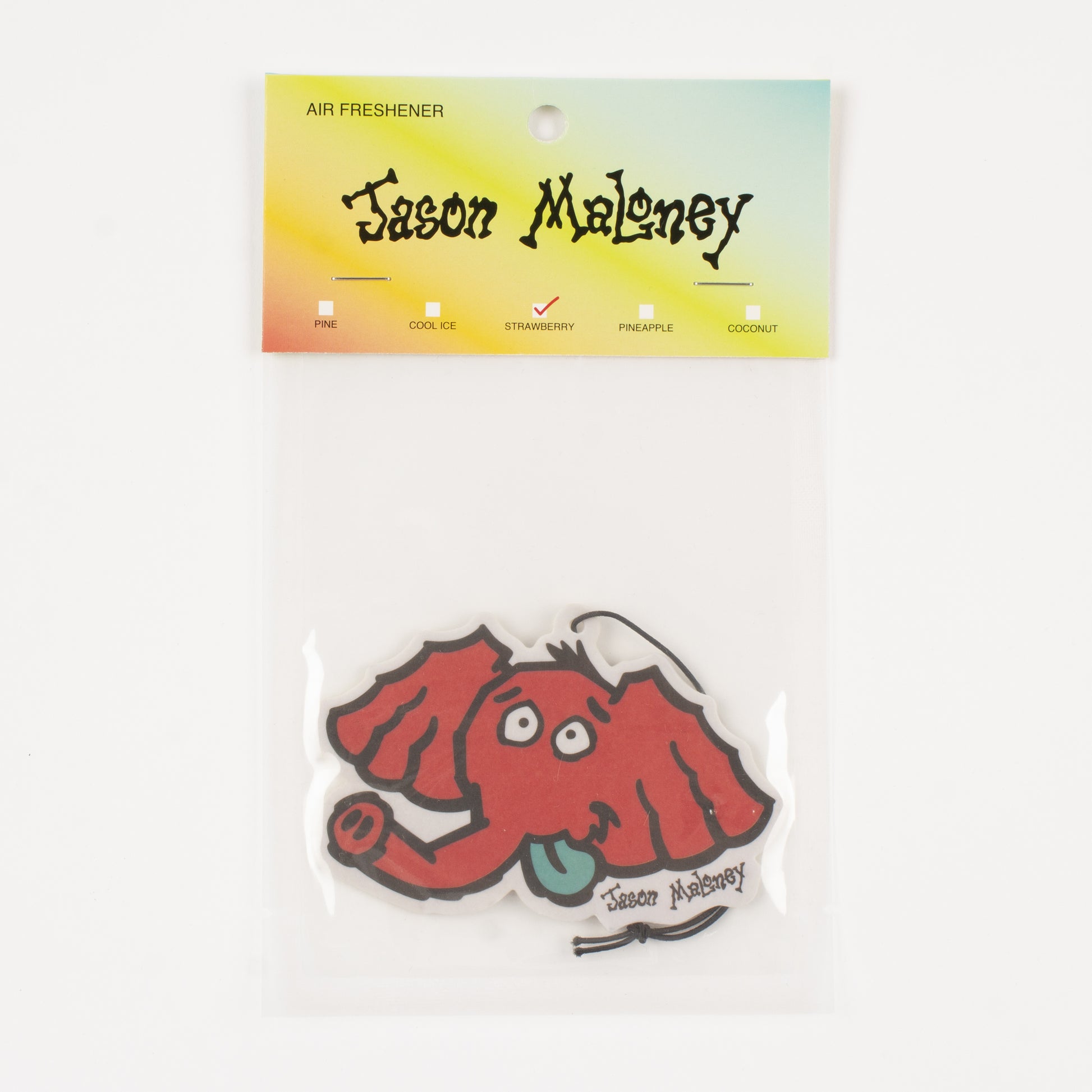 Jason Maloney's Custom Tippsy The Elephant Air Freshener- Strawberry