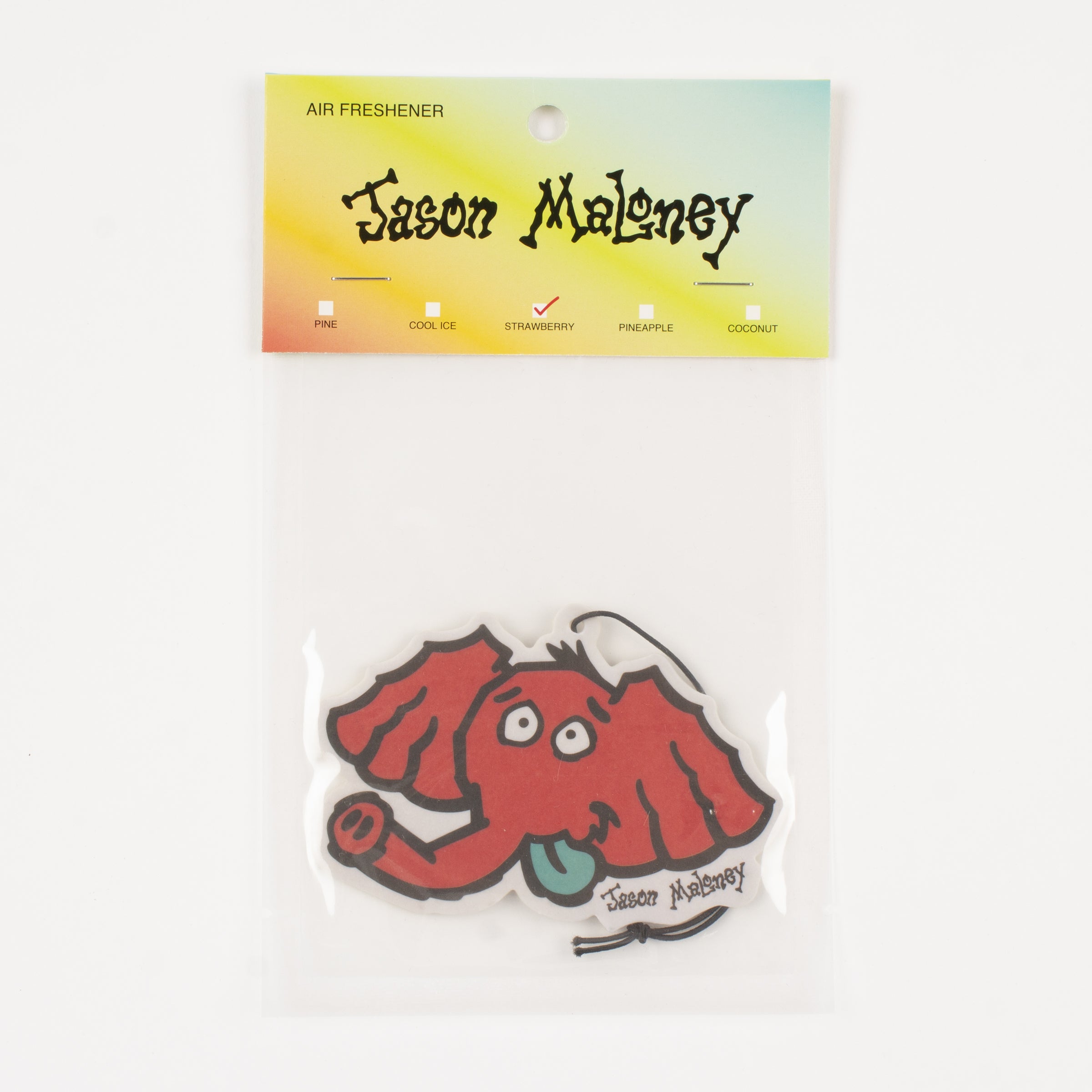 Jason Maloney's Custom Tippsy The Elephant Air Freshener- Strawberry