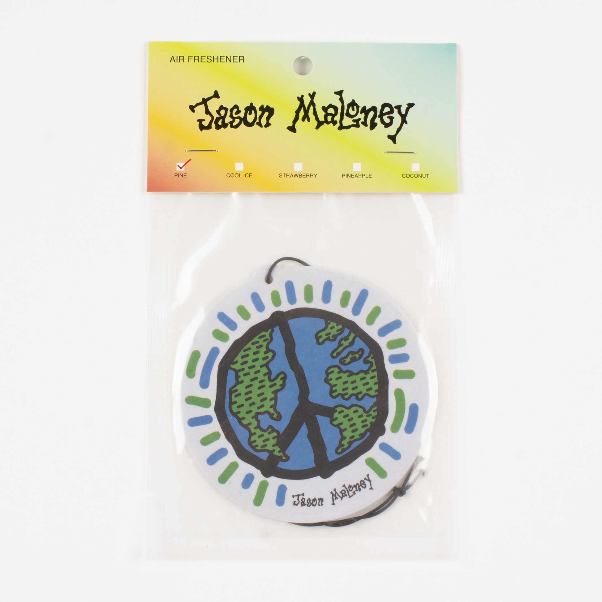 Jason Maloney's Custom World Peace Air Freshener- Pine Scent