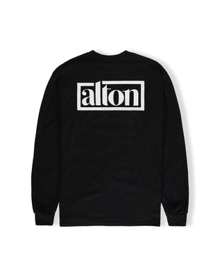 Logo Box L/S Tee - Black