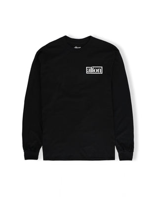 Logo Box L/S Tee - Black