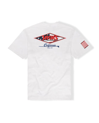 American Diamond Classic S/S Tee - White