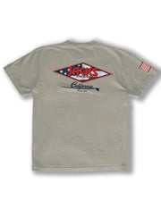 Jacks Surfboard Men's American Diamond Pigment Short Sleeve T-Shirt