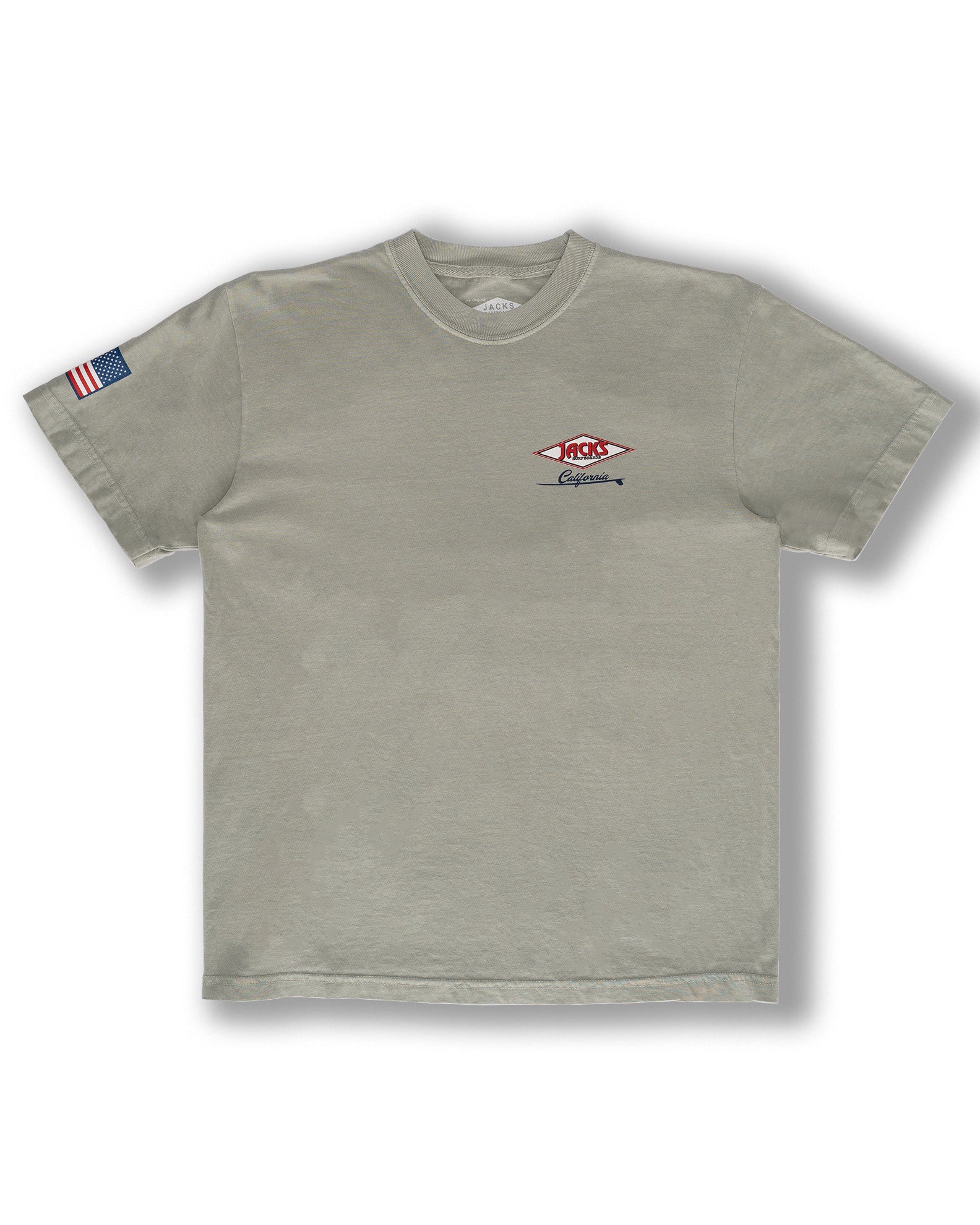 Jacks Surfboard Men's American Diamond Pigment Short Sleeve T-Shirt