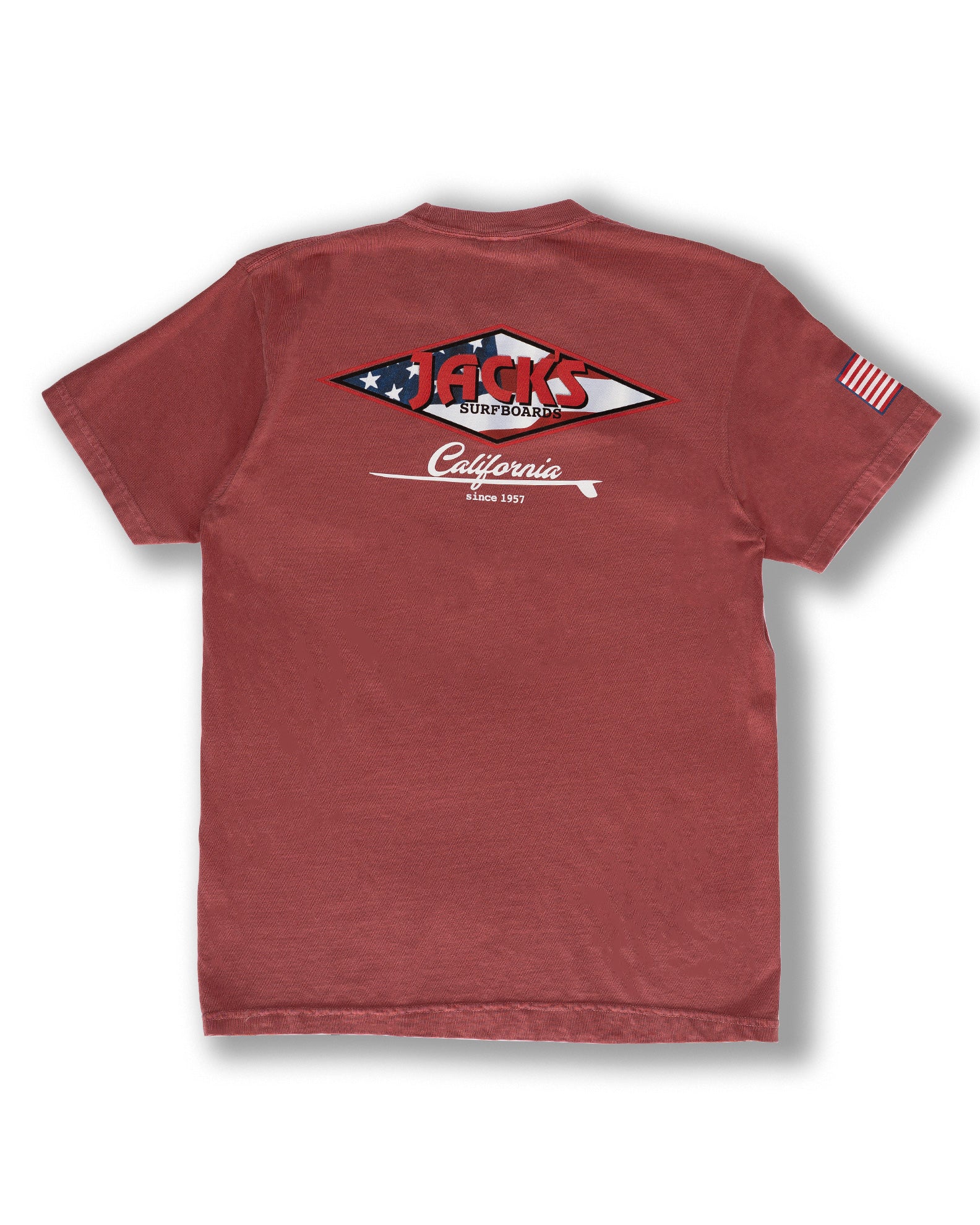 Jacks Surfboard Men's American Diamond Pigment Short Sleeve T-Shirt