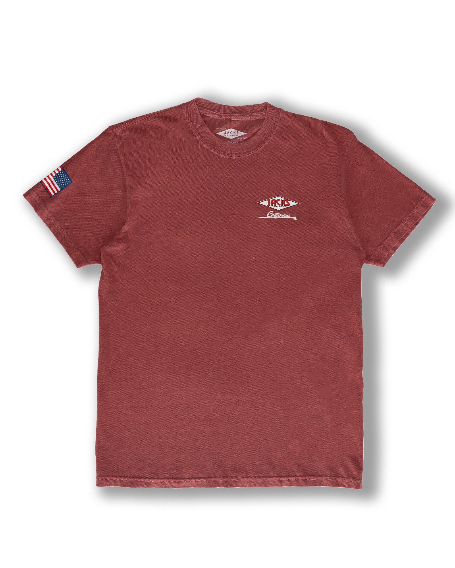 Jacks Surfboard Men's American Diamond Pigment Short Sleeve T-Shirt