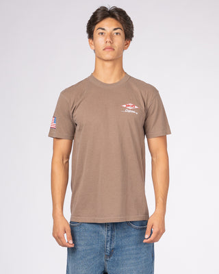 American Diamond PGMT HW S/S Tee - Espresso