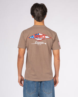 American Diamond PGMT HW S/S Tee - Espresso