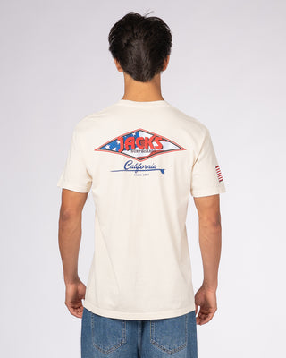 American Diamond PGMT HW S/S Tee - Ivory