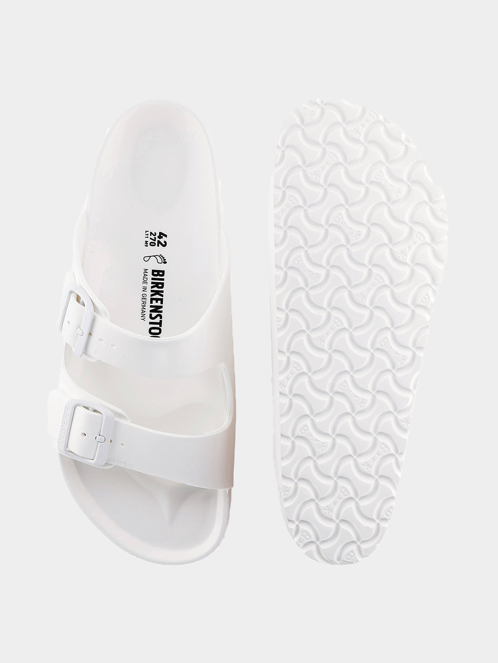 Birkenstock Arizona Essentials EVA (White)(Narrow)