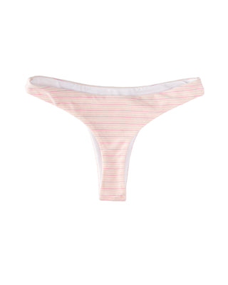 Danielle Brown Ashley Swim Bottoms - Strawberry Stripe