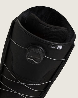 Vans Men's Aura OG Snowboard Boots - Black/White