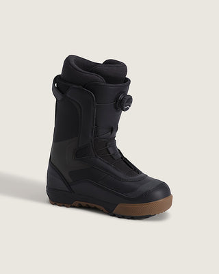 Vans Men's Aura Pro 2.0 Snowboard Boot - Black/White/Gum Brown