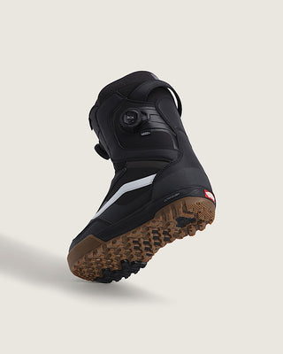 Vans Men's Aura Pro 2.0 Snowboard Boot - Black/White/Gum Brown