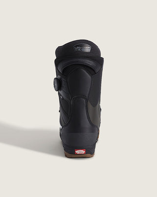 Vans Men's Aura Pro 2.0 Snowboard Boot - Black/White/Gum Brown